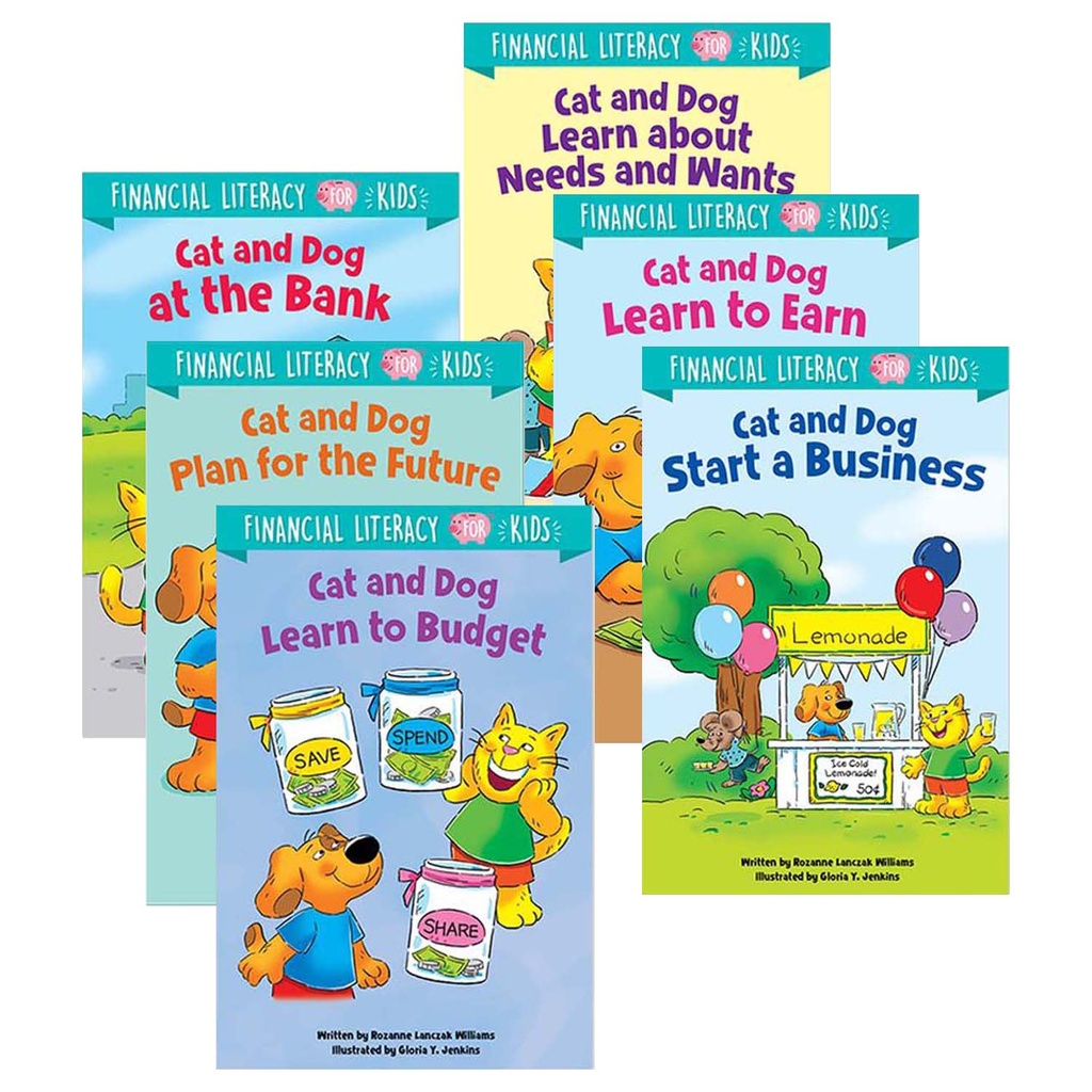 Financial Literacy for Kids 6-Book Pack