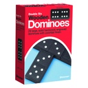 Double Six Wooden Dominoes Game