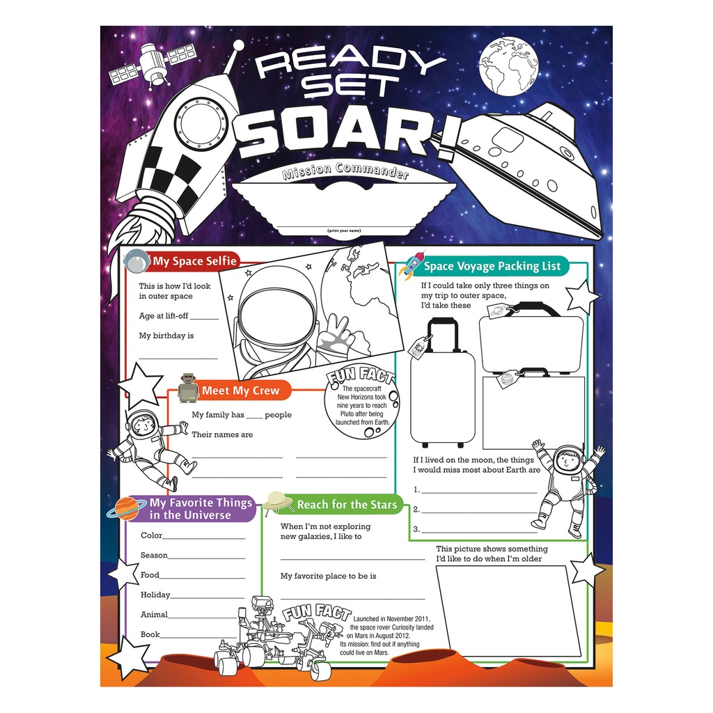 Fill Me In: Ready Set Soar, Pack of 32