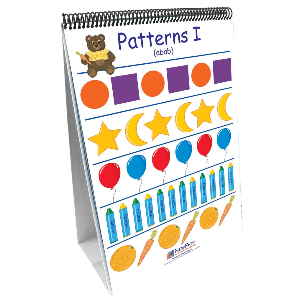 Patterns & Sorting Curriculum Mastery® Flip Chart