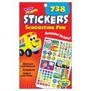 Schooltime Fun Sticker Pad, 738 ct