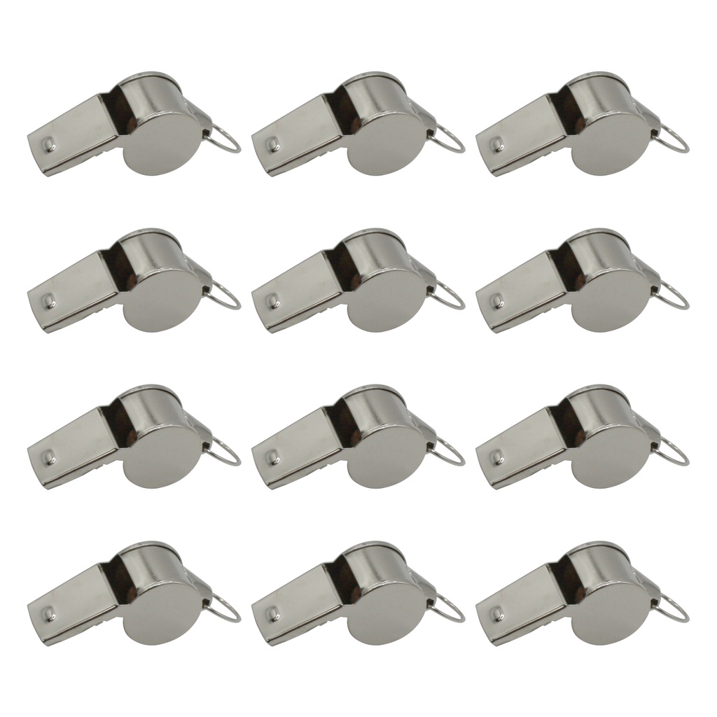 Metal Whistle, Set of 12