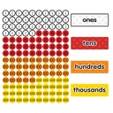 Magnetic Place Value Disks & Headings: Grades 1-3