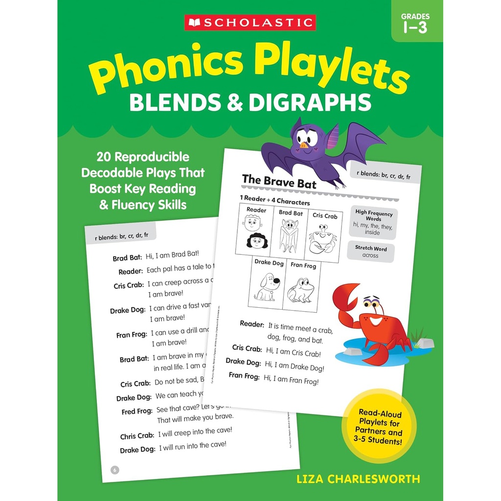 Phonics Playlets: Blends & Digraphs