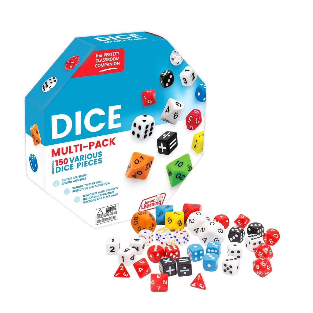 Dice Multi-Pack, 150 Pieces