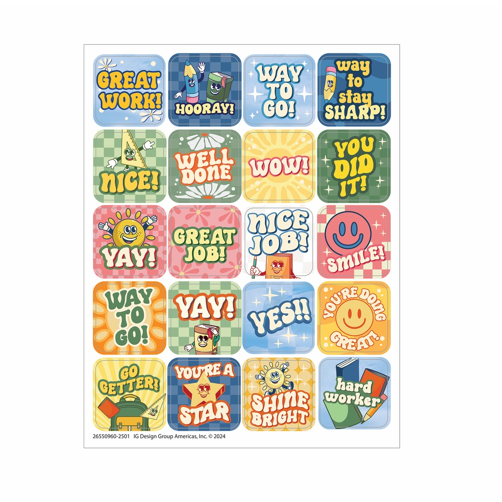 S'Cool Era Stickers - Theme