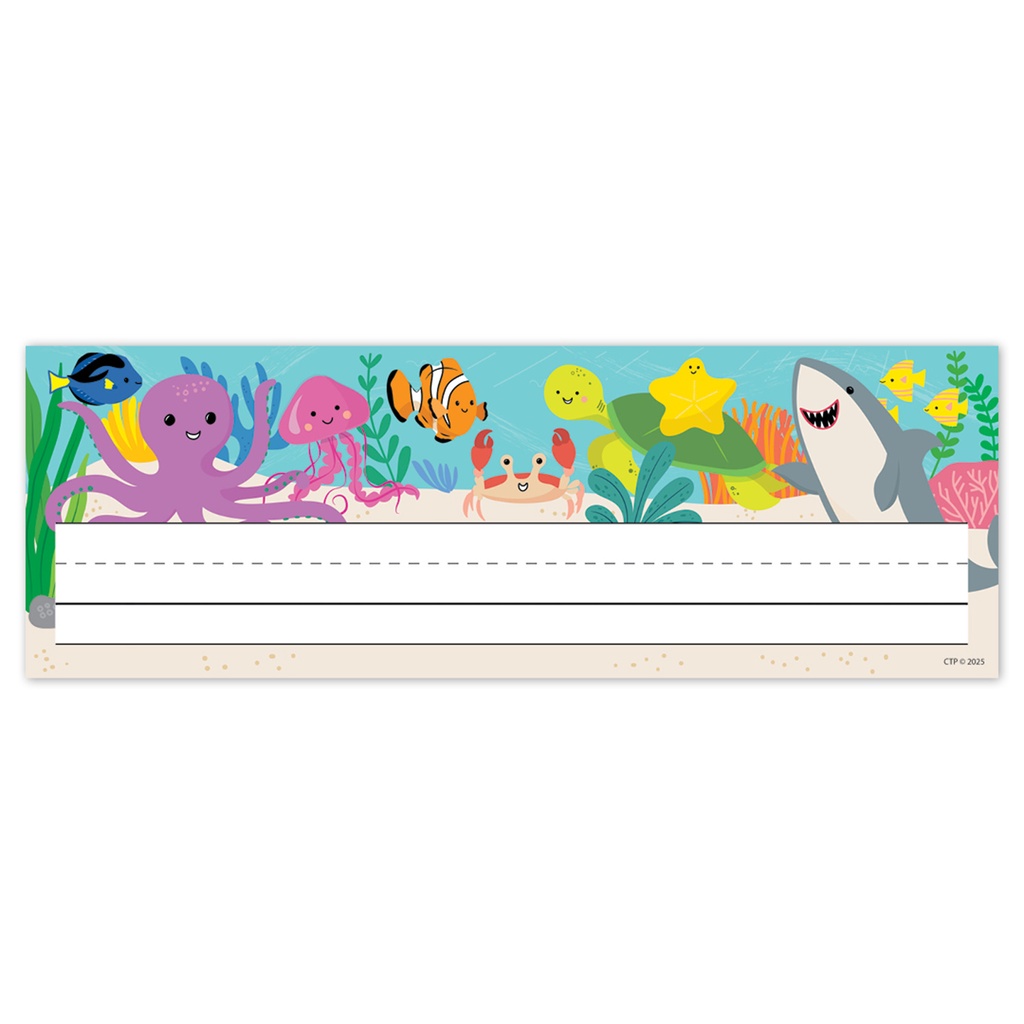 Sea Friends Name Plates