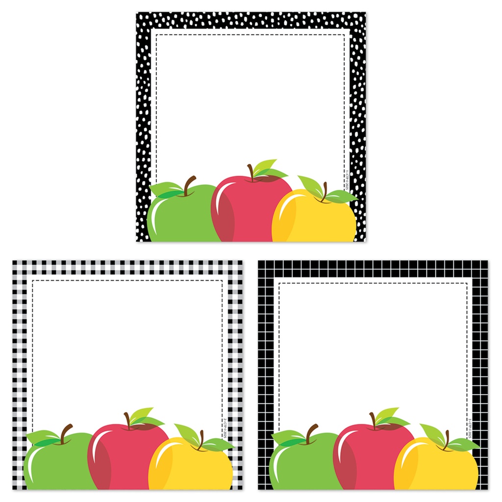 Apple Time Apple Cards 6" Designer Cut-Outs