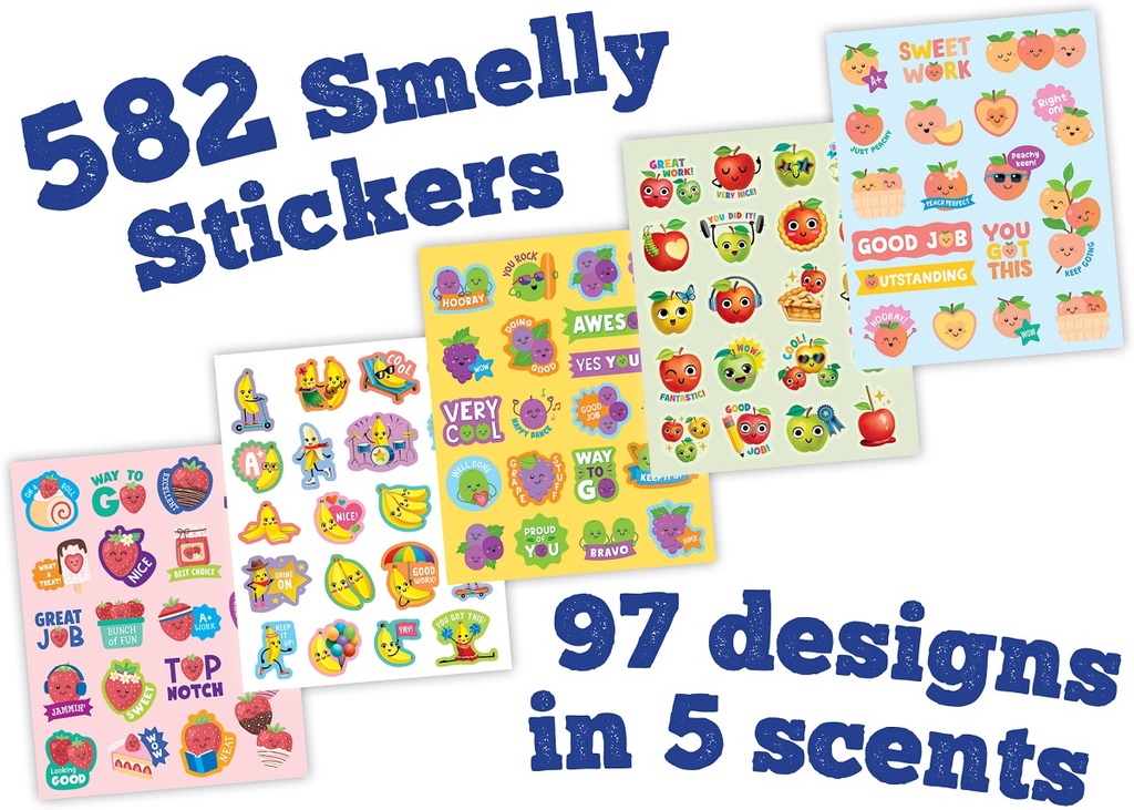 Fruit Pop Smelly Stickers Set