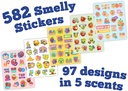 Fruit Pop Smelly Stickers Set