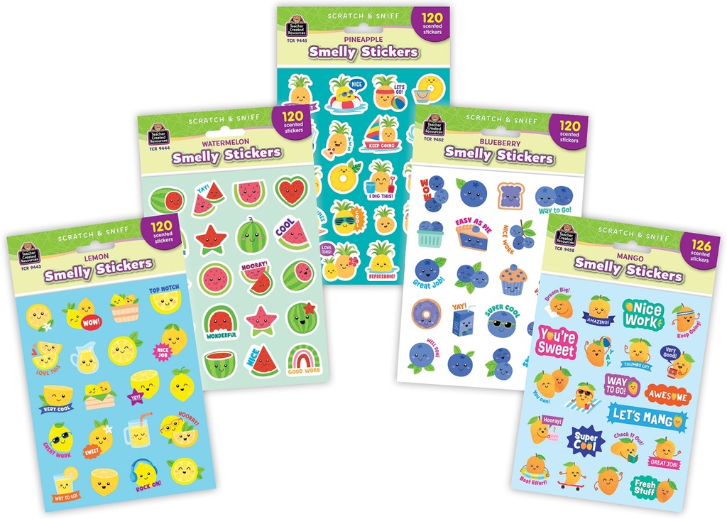 Fruit Smoothie Smelly Sticker Set