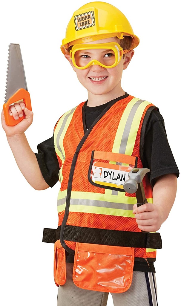 Construction Worker Role Play Set