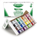 Crayola 256ct 16 Color Broad Line Marker Classpack