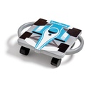 Speedway Racer Scooter Board, Light Blue