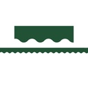 Pine Green Scalloped Border Trim