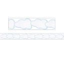 Clouds Die-Cut Border Trim