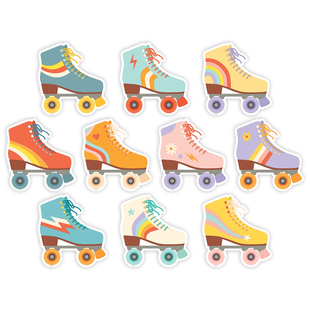 Roller Disco Skates Accents