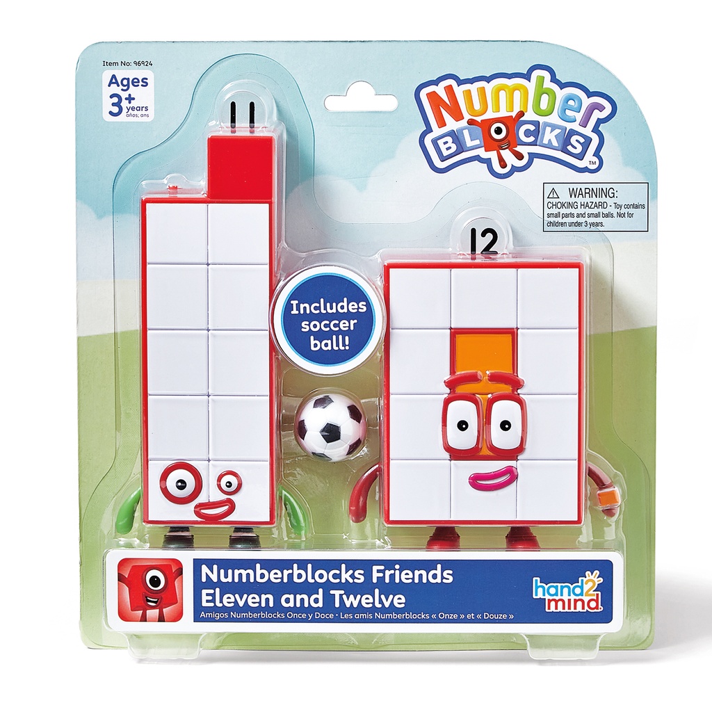 Numberblocks™ Friends Eleven and Twelve Figure Pack