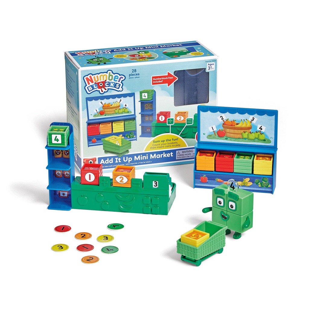 Numberblocks™ Add It Up Mini Market