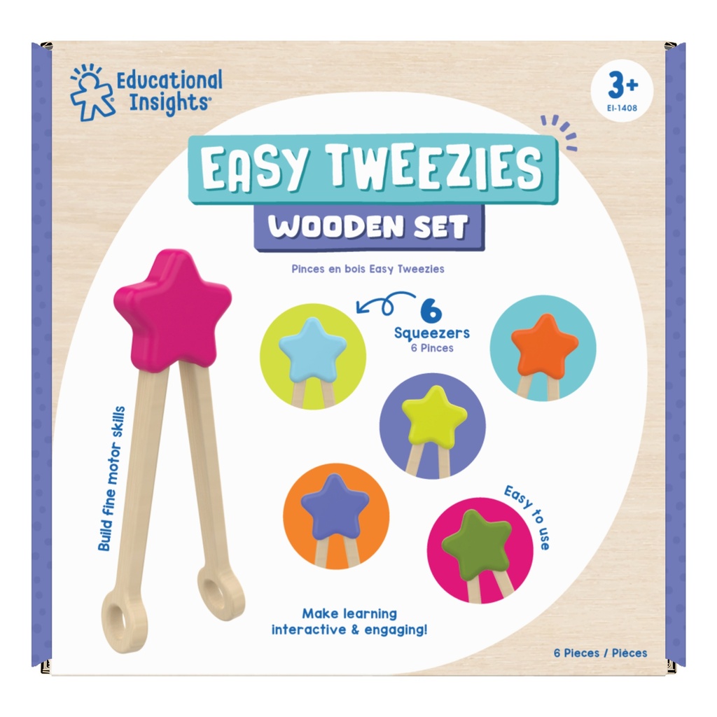 Wooden Tweezers 6-pack