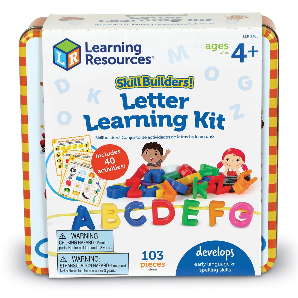 SB Lacing Letters with Activity Book