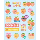 Peach Smelly Stickers, Pack of 108