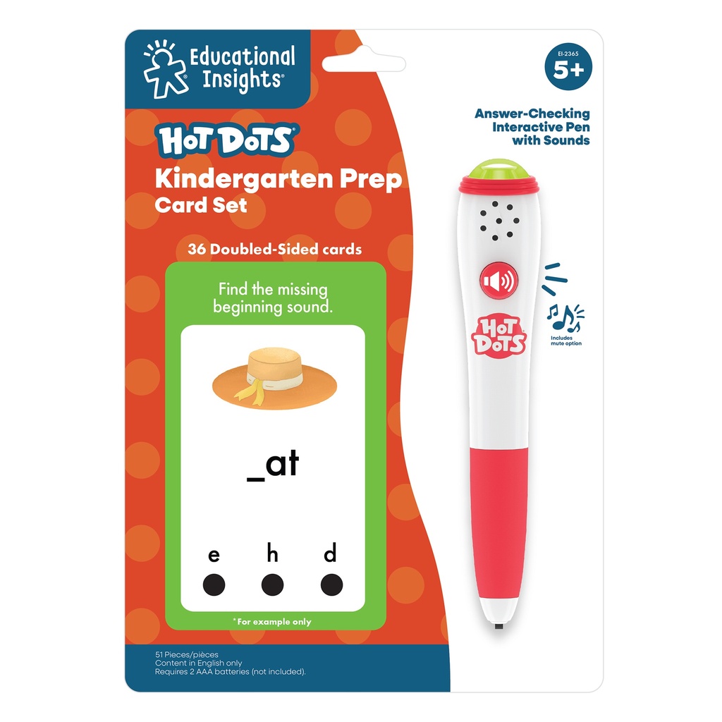 Hot Dots® Kindergarten Prep Set