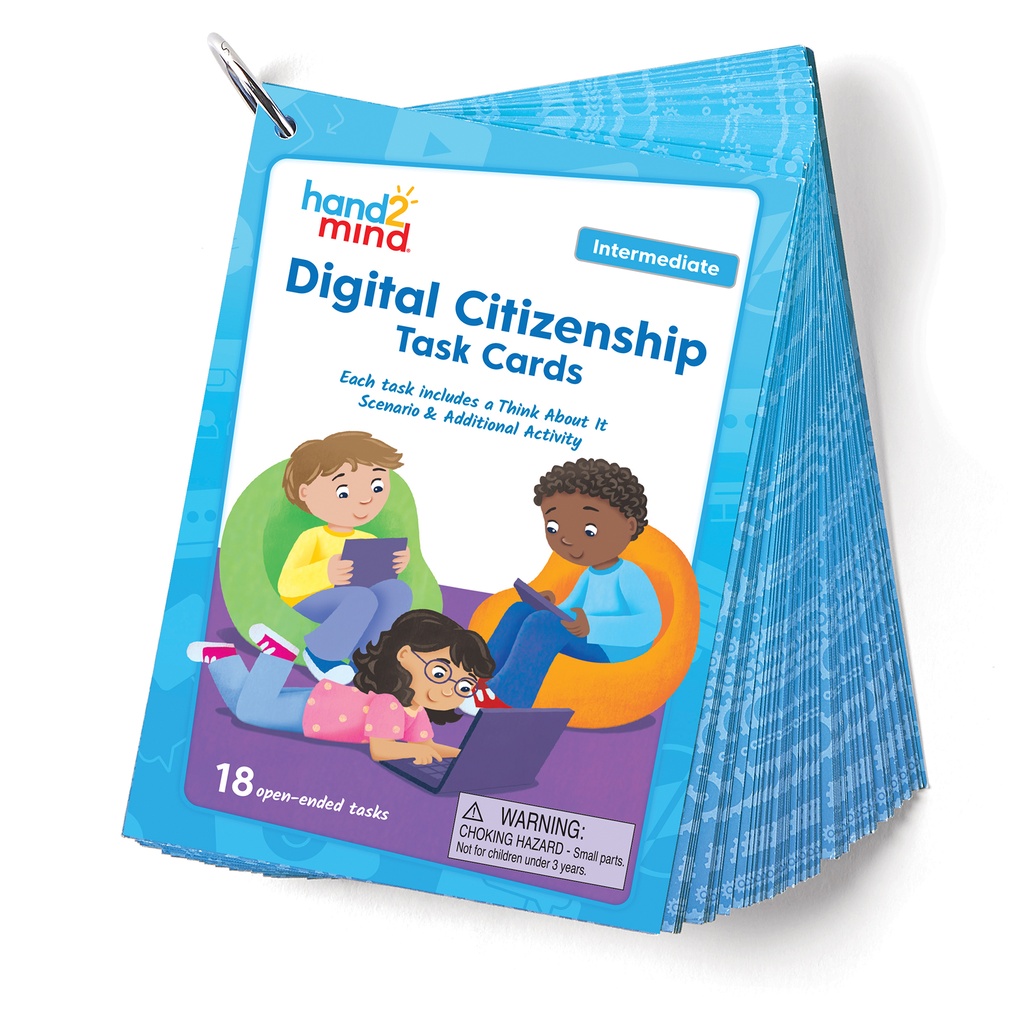 Hands-On Digital Citizenship Intermediate Task Cards