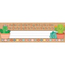 Happy Cactus Crew Flat Name Plates