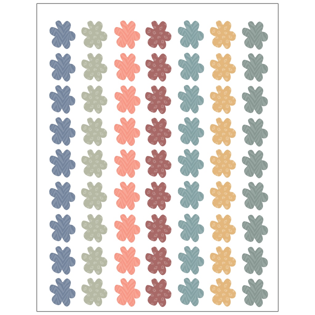 Wonderfully Wild Flowers Mini Stickers, Pack of 378