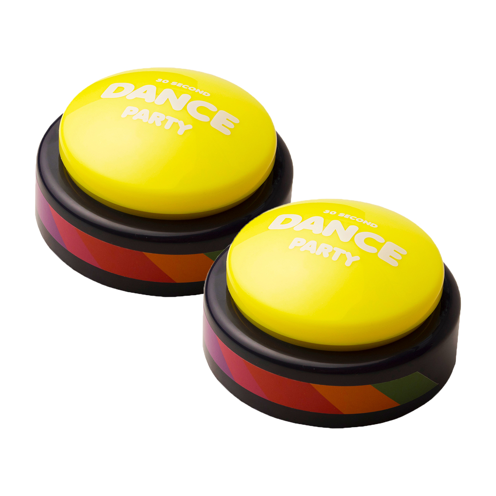 Dance Party Button, Volume 1, Pack of 2