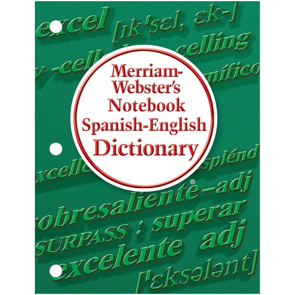 Notebook Spanish-English Dictionary