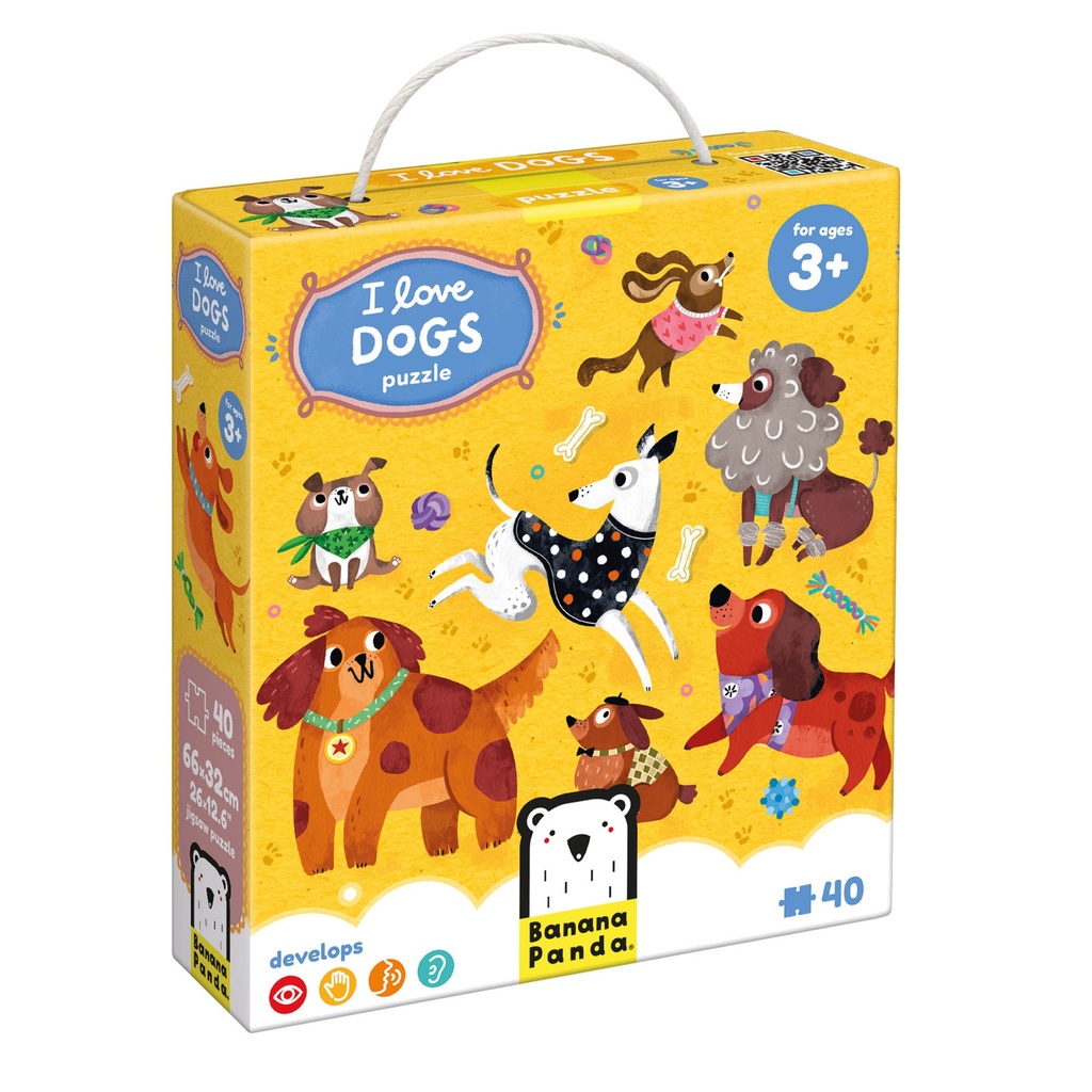 I love Dogs Puzzle, Ages 3+