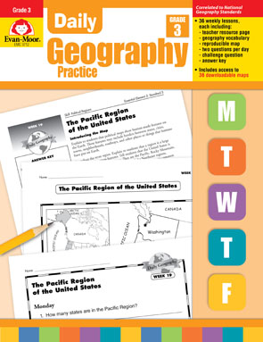 Daily Geography Practice Grade 3