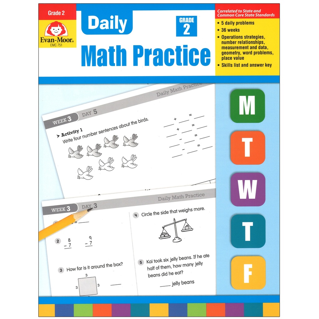 Daily Math Practice Grade 2