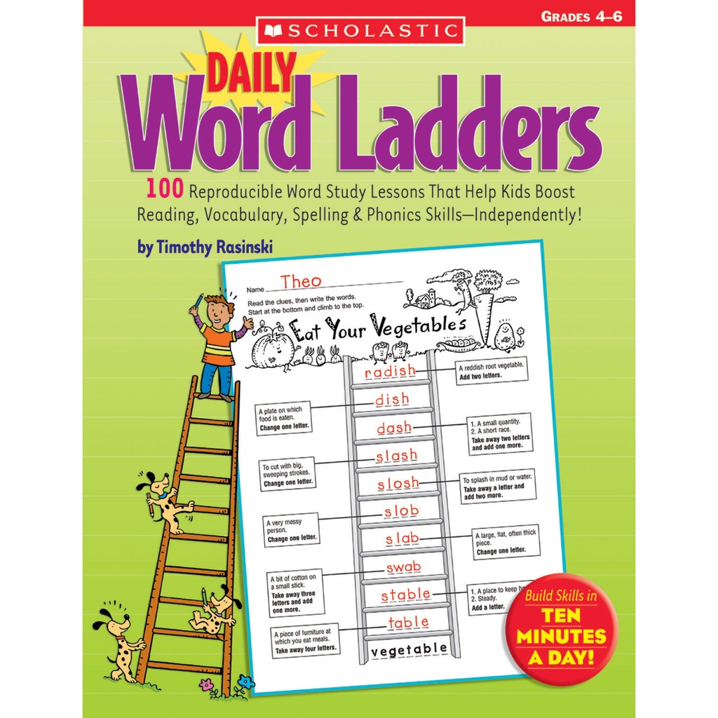 Daily Word Ladders, Grades 4-6