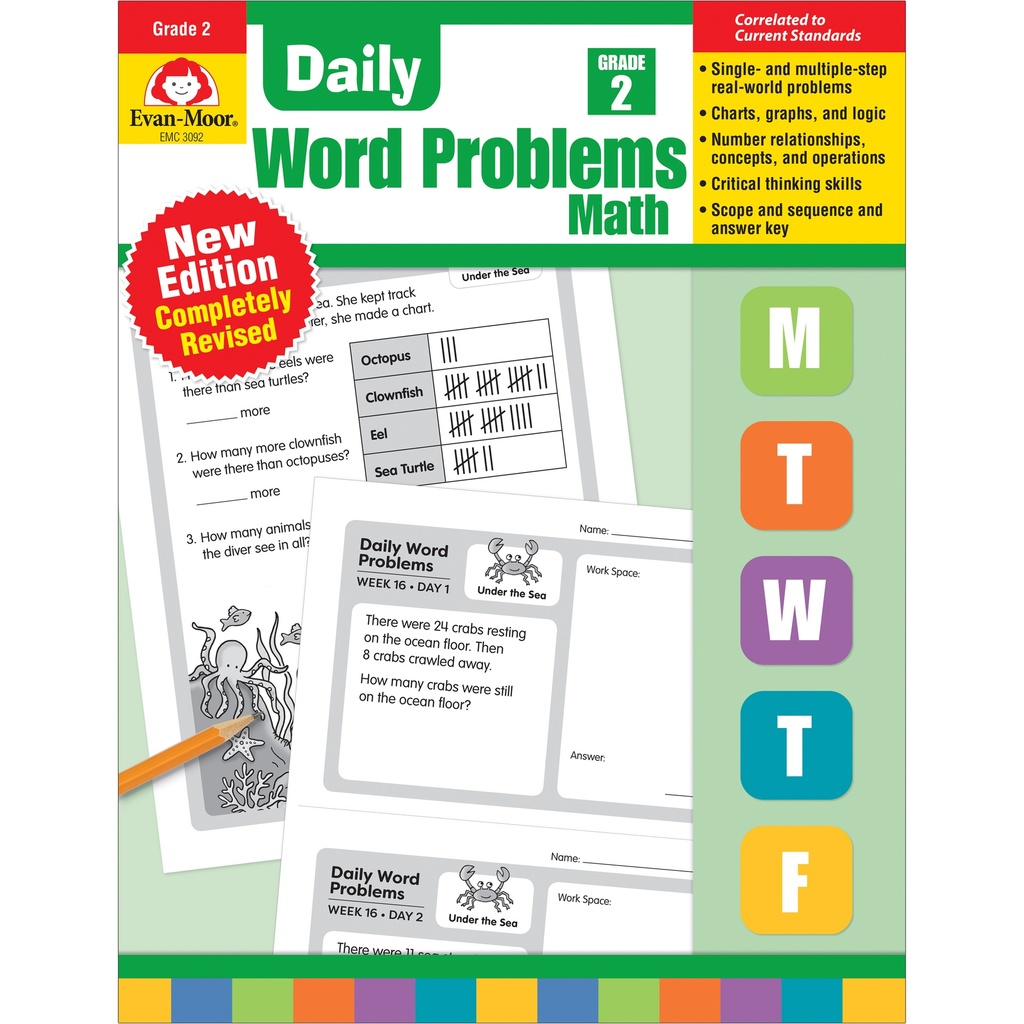 Daily Word Problems Grade 2