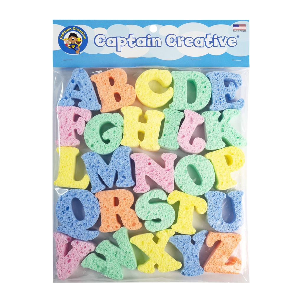 Super Sponges 2" Uppercase Alphabet