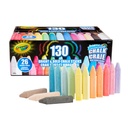 Crayola Washable Sidewalk Chalk 130ct