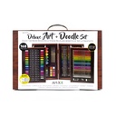 Deluxe Art & Doodle Wood 168-Piece Art Set