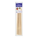 Assorted Round Natural Wooden Dowels Pack of 10