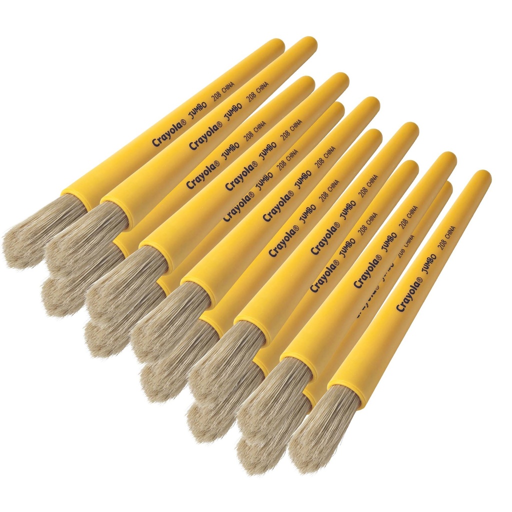 Jumbo Paint Brush Pack of 12