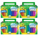 Washable Sidewalk Chalk 4 Boxes of 48