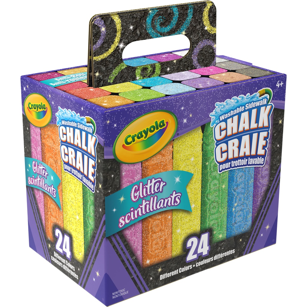 Glitter Chalk 24 Count