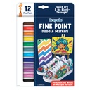 Doodle & Draw Fine Point Doodle Marker 12 Count