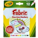 Fine Line Fabric Markers 10 Count