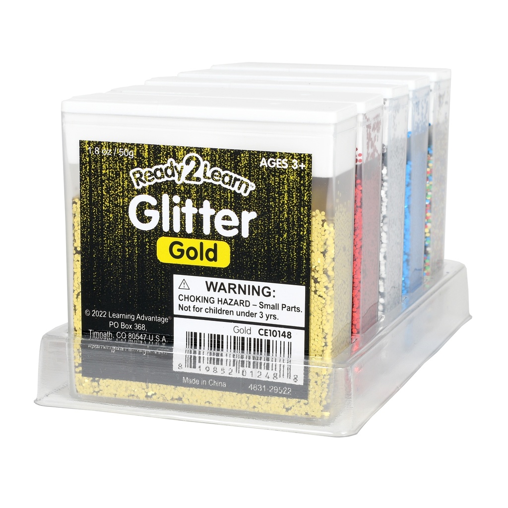 Primary Glitter Set of 5