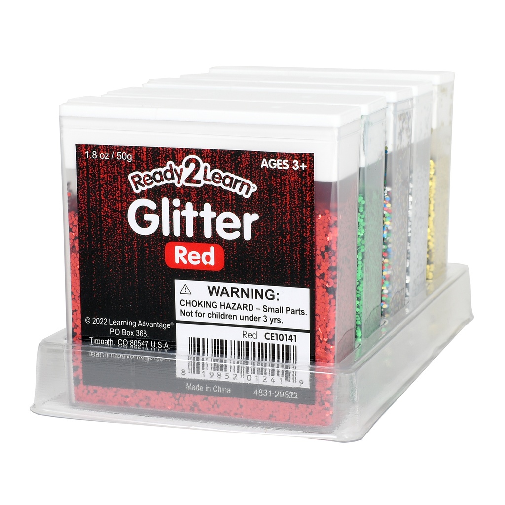 Festive Glitter Set of 5