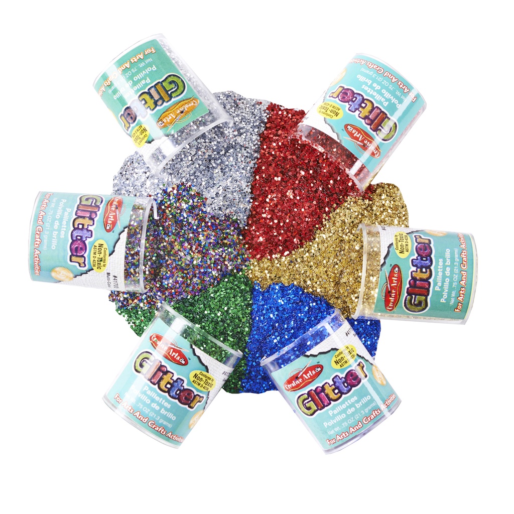 Creative Arts Glitter Set Pack of 6