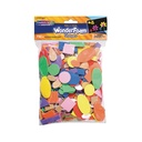 Assorted WonderFoam® Peel & Stick Shapes 720 Pieces